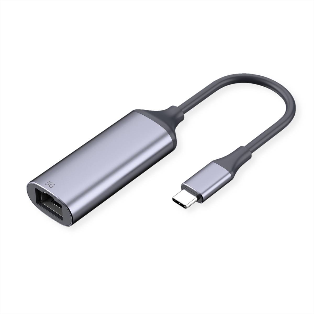 VALUE USB 3.2 Gen 1 Typ C zu 5-Gigabit-Ethernet Konverter Netzwerk-Adapter Gigabit Ethernet