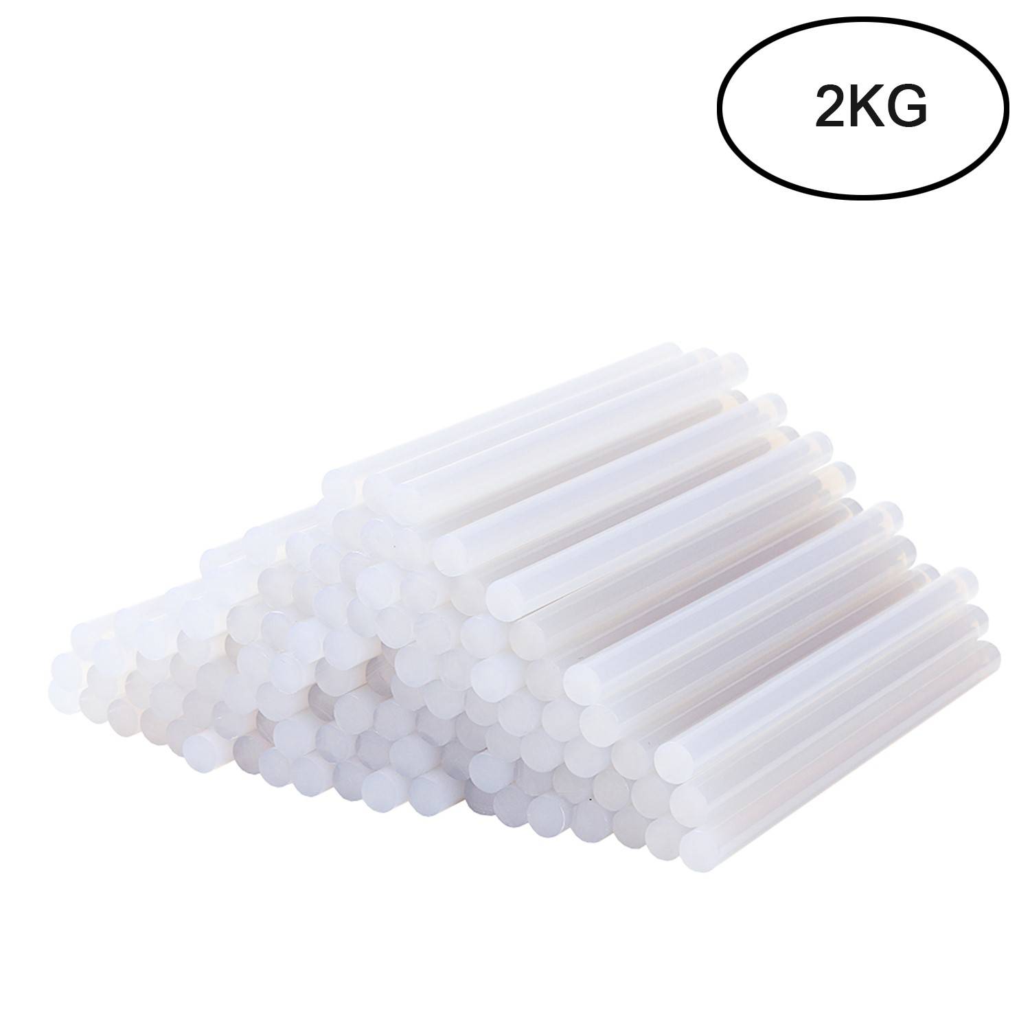 2KG Heissklebestifte 11mm x 200mm Klebestifte Heißkleber Klebepatrone Sticks ca.110 Stück