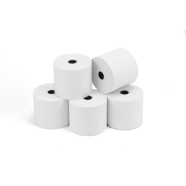 Papierrolle 57/40 mm 1 Pack mit 5 Rollen Inhalt