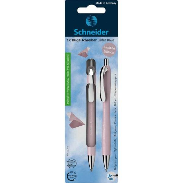 Kugelschreiber Slider Rave XB pearl Blister 1 Stück