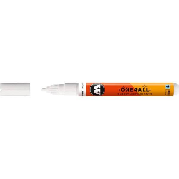 Acrylmarker One4All Glossy 127HS #251 weiß glanz