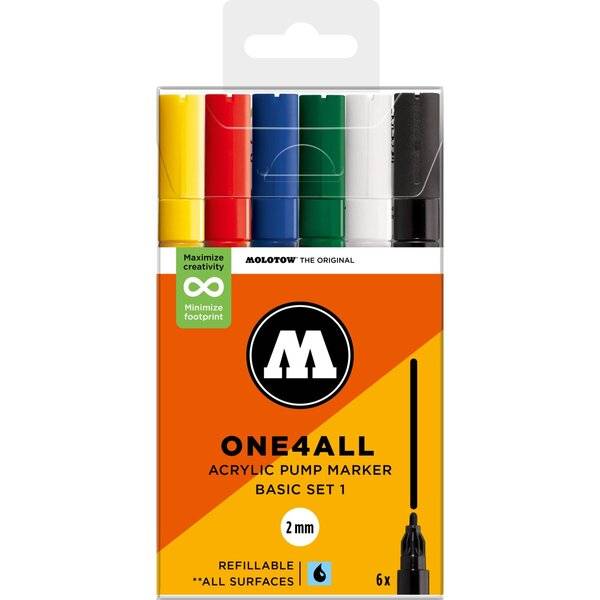 Acrylmarker One4All 127HS Basic Set 1