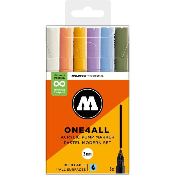 Acrylmarker One4All 127HS Pastel Modern Set