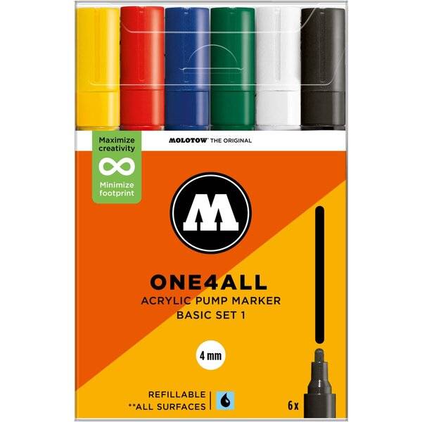 Acrylmarker One4All 227HS Basic Set 1