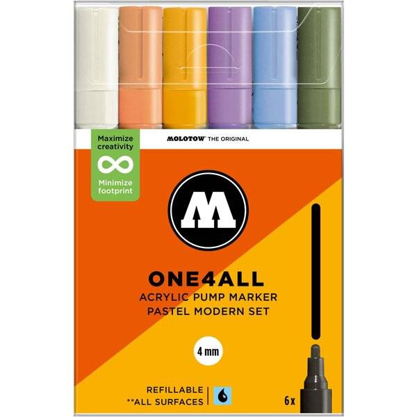 Acrylmarker One4All 227HS Pastel Modern Set