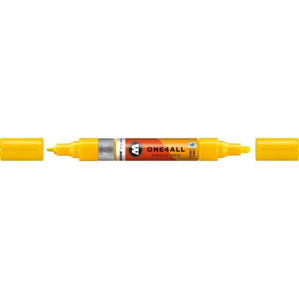Acrylmarker One4All Twin 1,5mm/4mm signalgelb