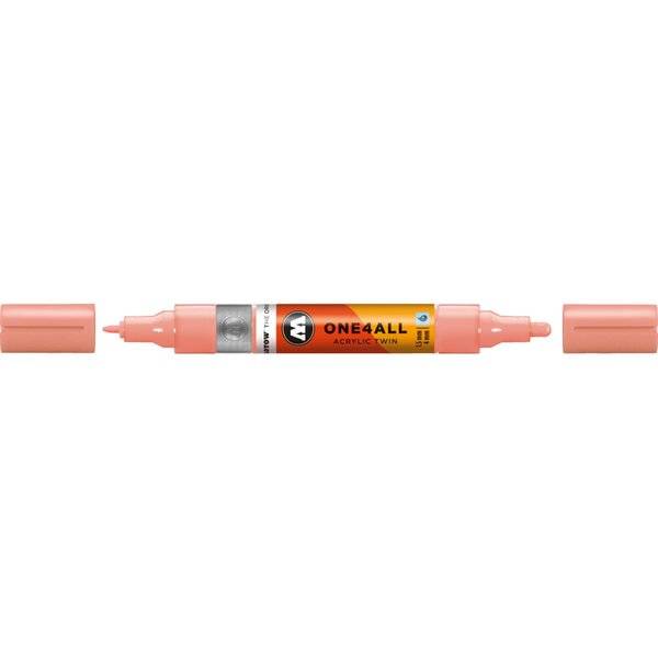 Acrylmarker One4All Twin 1,5mm/4mm koralle