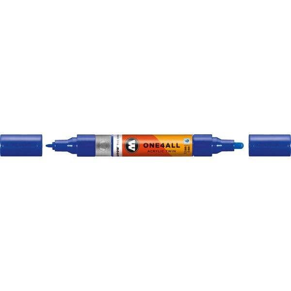 Acrylmarker One4All Twin 1,5mm/4mm ultramarinblau