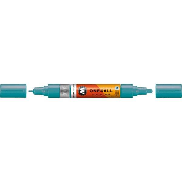 Acrylmarker One4All Twin 1,5mm/4mm olympiablau