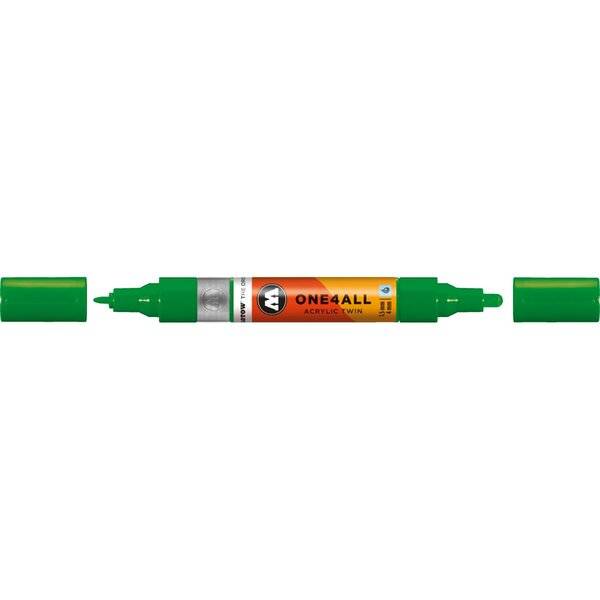 Acrylmarker One4All Twin 1,5mm/4mm kleegrün