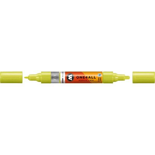 Acrylmarker One4All Twin 1,5mm/4mm naturgrün hell