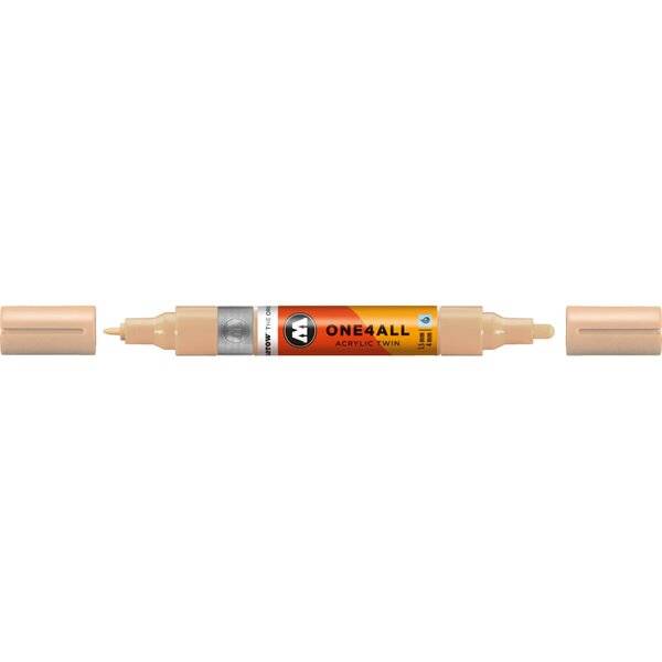 Acrylmarker One4All Twin 1,5mm/4mm sand