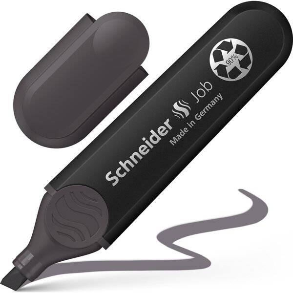 Textmarker Job schiefergrau