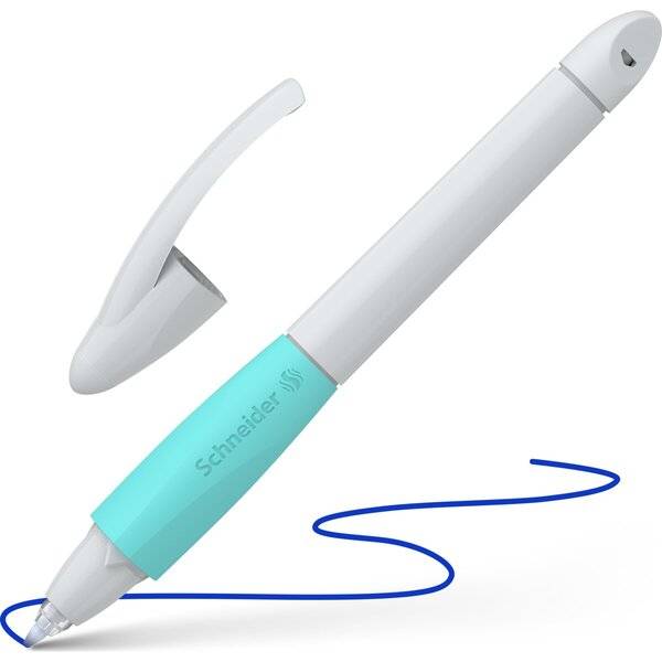 Tintenroller Base Ball hellgrau-türkis