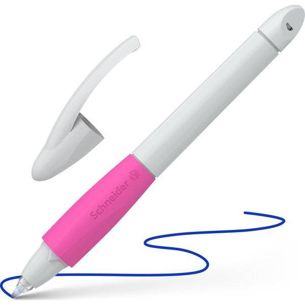 Tintenroller Base Ball hellgrau-pink