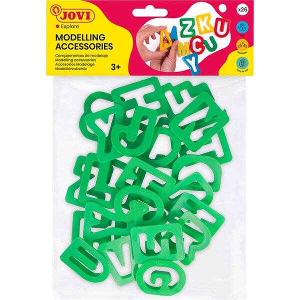 Ausstechformen Buchstaben Beutel mit 26 Stück