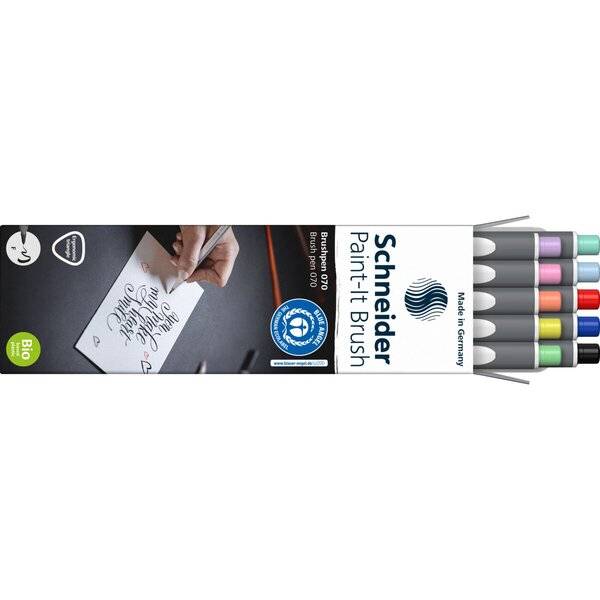 Brushpen Paint-It 070 sortiert Box 10 Stück