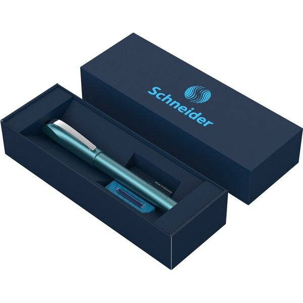 Set Tintenroller Ceod Shiny teal/Tintenpatronen blau