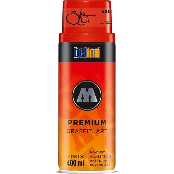 Spray PREMIUM 400ml #016 SWET 100 verkehrsrot