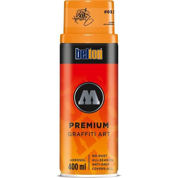 Spray PREMIUM 400ml #011 hellorange