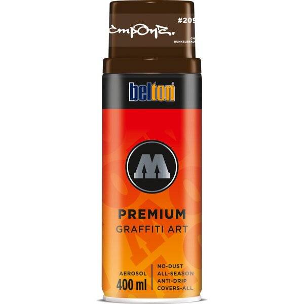 Spray PREMIUM 400ml #209 dunkelbraun CMP