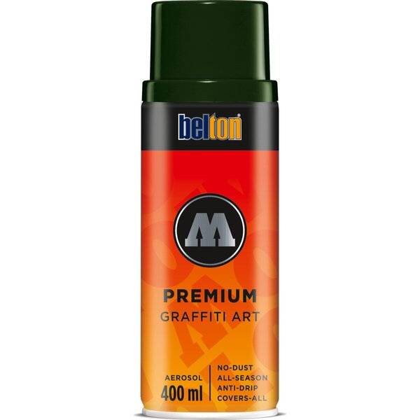 Spray PREMIUM 400ml #167 schwarzgrün