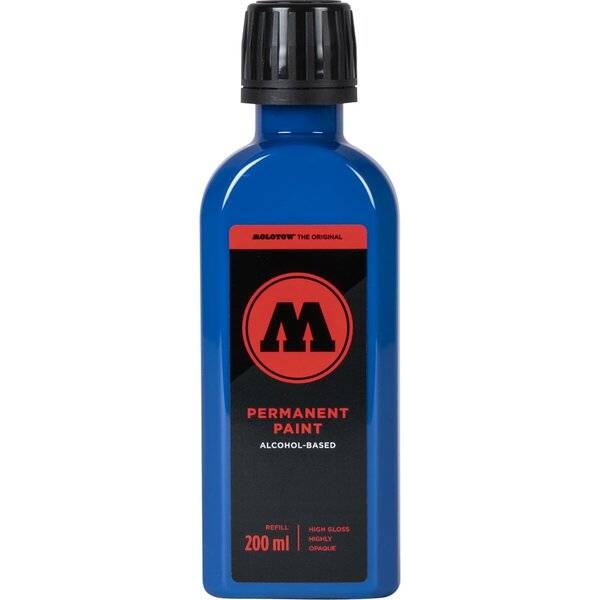 PERMANENT PAINT 200ml tulpenblau