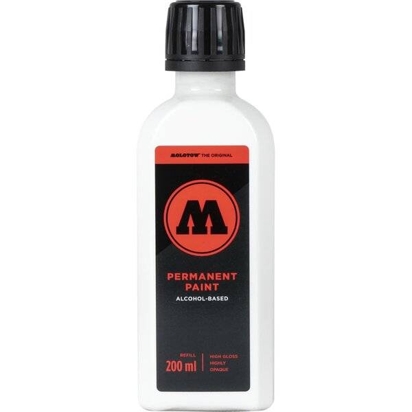PERMANENT PAINT 200ml signalweiß