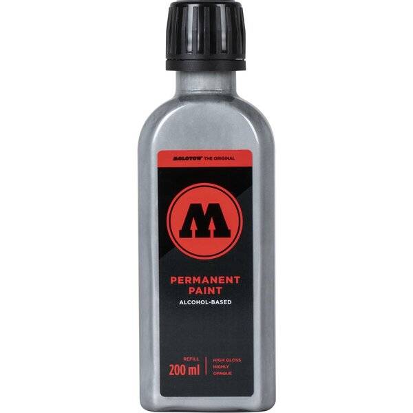 PERMANENT PAINT 200ml chrom