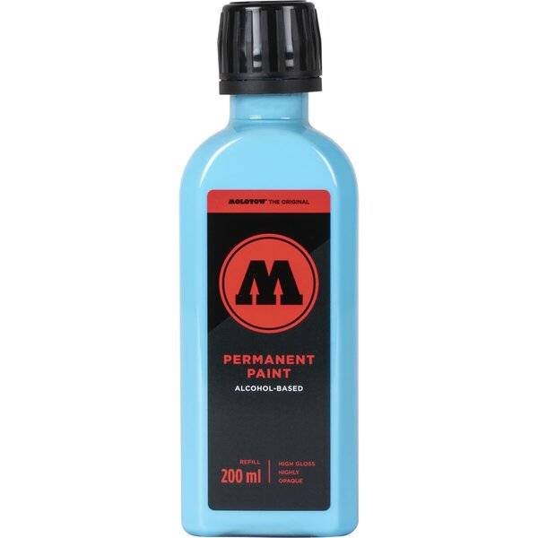PERMANENT PAINT 200ml schockblau mittel