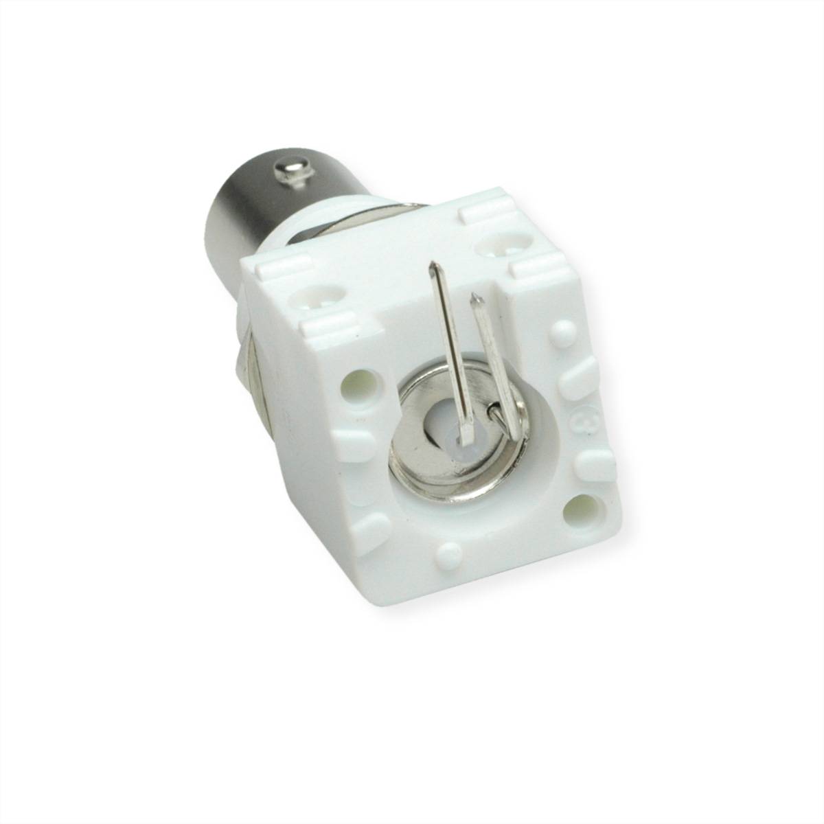 TELEGÄRTNER BNC-Einbaubuchse 50 Ohm, print abgewinkelt