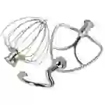vhbw 3-tlg. Ersatzteil-Set kompatibel mit KitchenAid KSM150, KSM150A Küchenmaschine - Schneebesen, Flachrührer, Knethaken vhbw 3-tlg. Ersatzteil-Set kompatibel mit KitchenAid KSM150, KSM150A Küchenmaschine - Schneebesen, Flachrührer, Knethaken