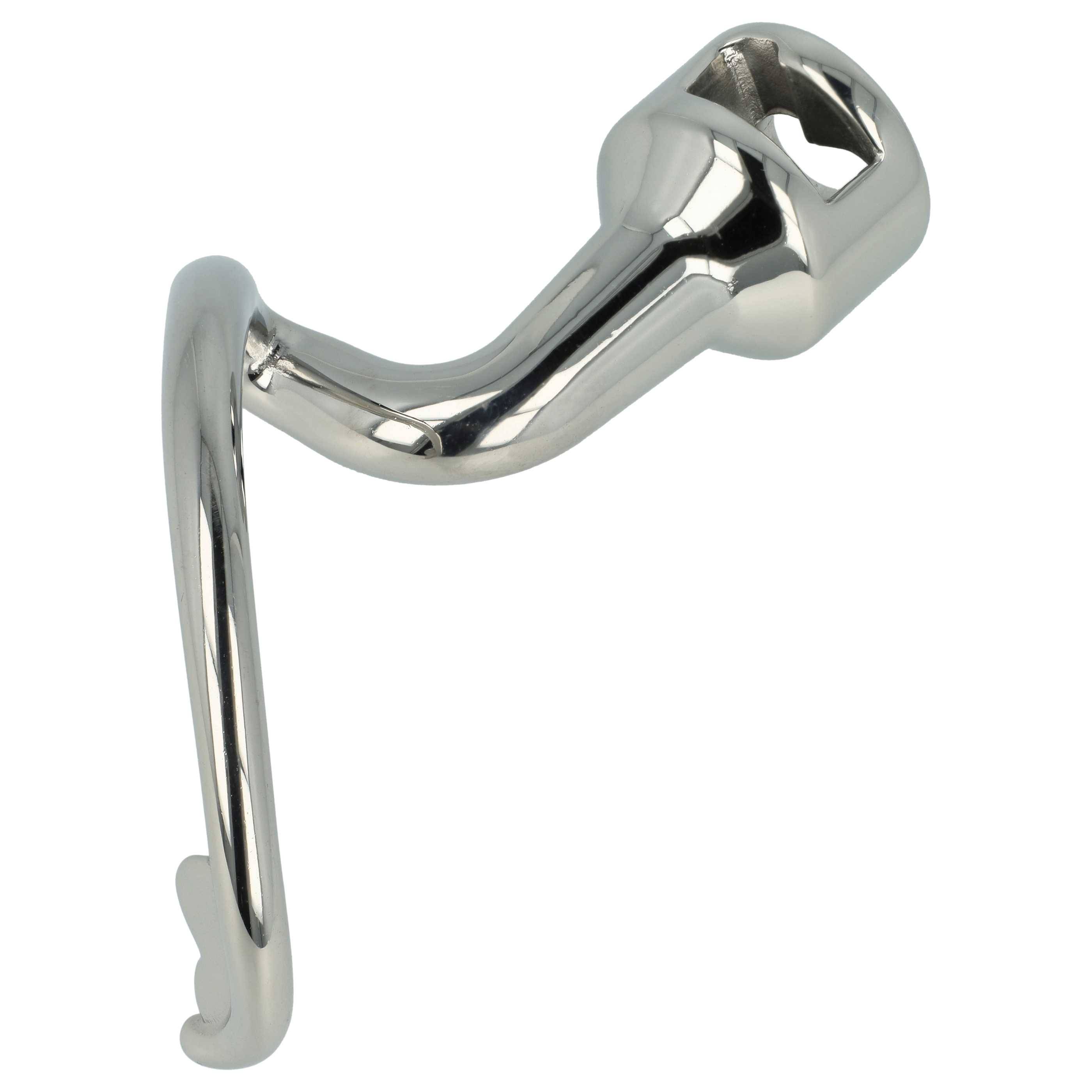 vhbw 3-tlg. Ersatzteil-Set kompatibel mit KitchenAid KSM155, KSM158 Küchenmaschine - Schneebesen, Flachrührer, Knethaken