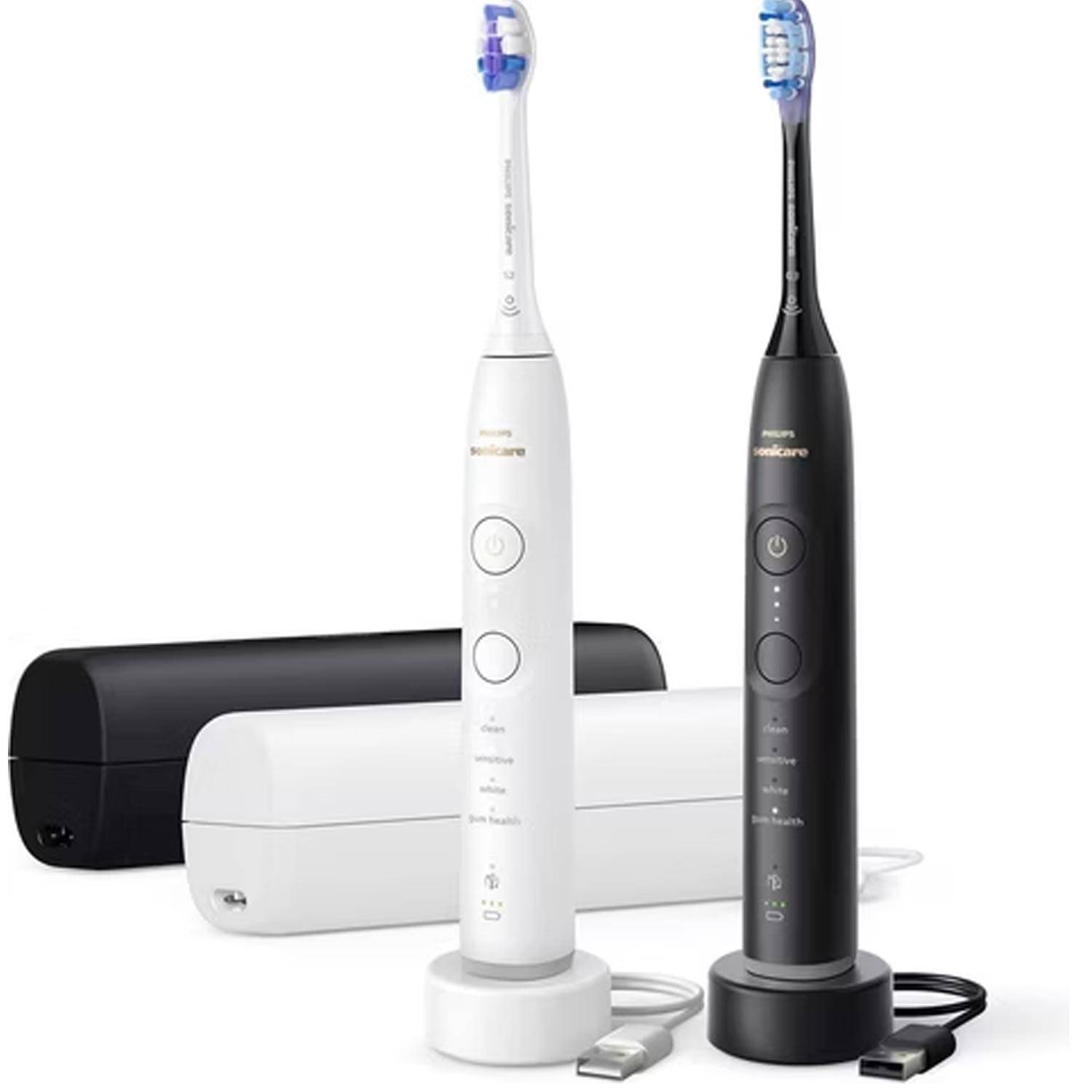 Philips Sonicare HX7429/02 7100 elektrische Zahnbürste schwarz/weiß