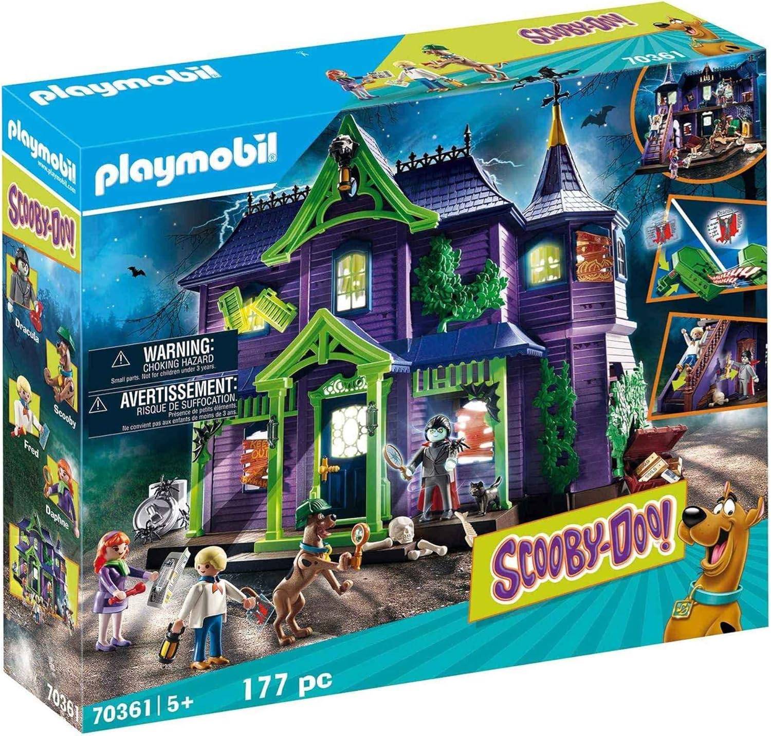PLAYMOBIL SCOOBY-DOO! 70361 Abenteuer im Geisterhaus ab 5 Jahren