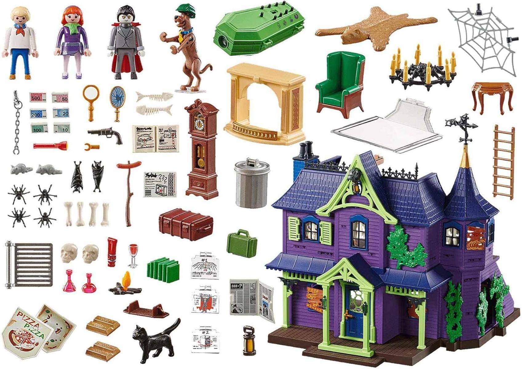 PLAYMOBIL SCOOBY-DOO! 70361 Abenteuer im Geisterhaus ab 5 Jahren