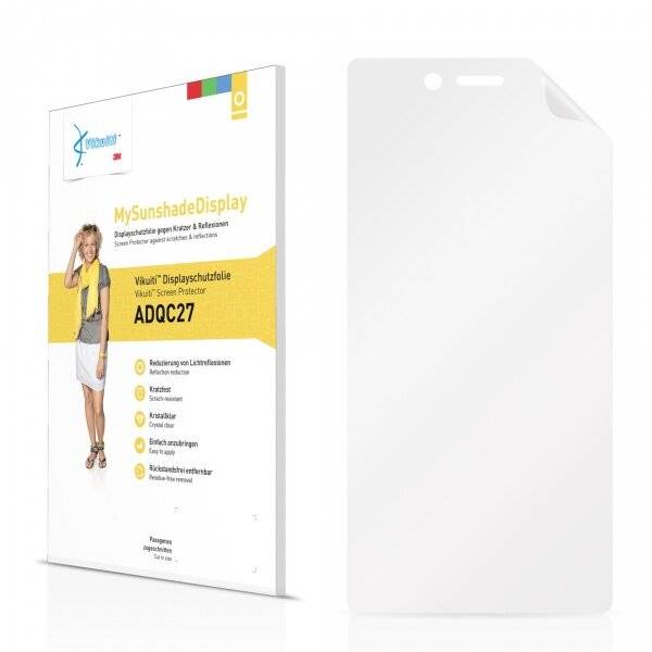 Displayschutzfolie ADQC27 von 3M für Yezz Andy 4.7M