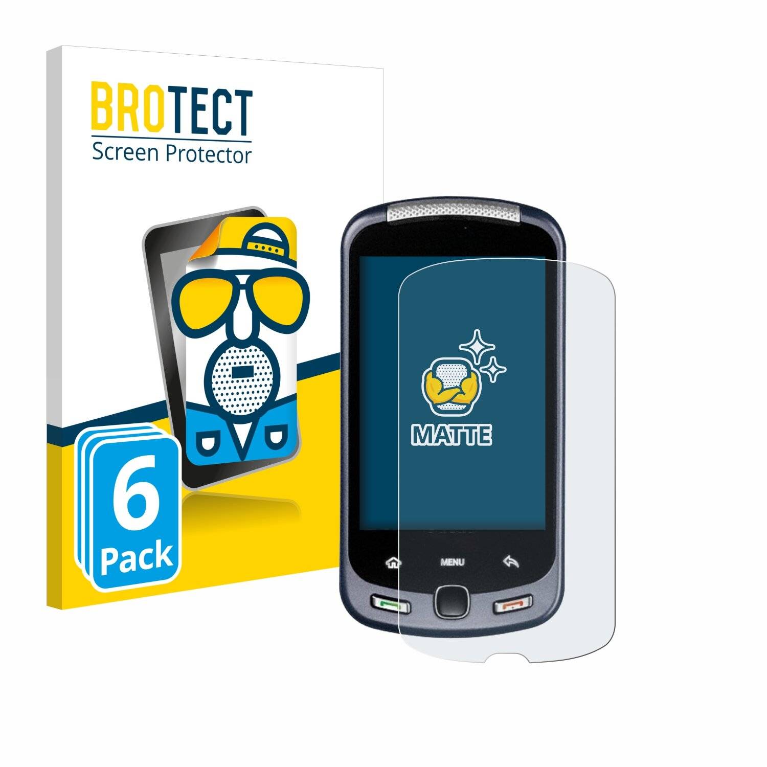 6x BROTECT Entspiegelungs-Folie für Samsung M900