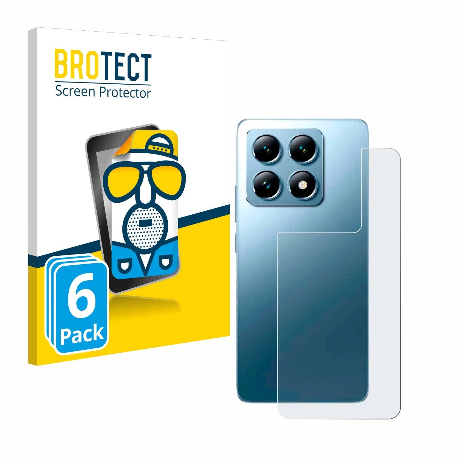 6x BROTECT Entspiegelungs-Folie für Xiaomi 14T Pro