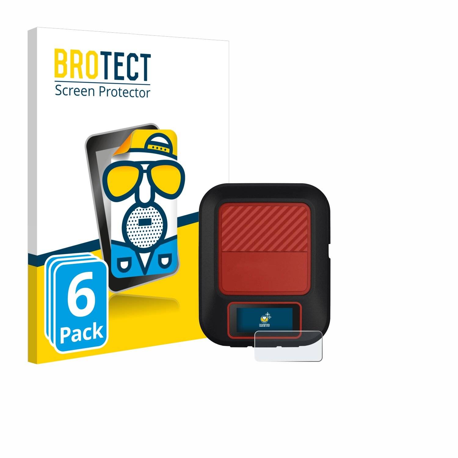 6x BROTECT Entspiegelungs-Folie für Garmin inReach Messenger