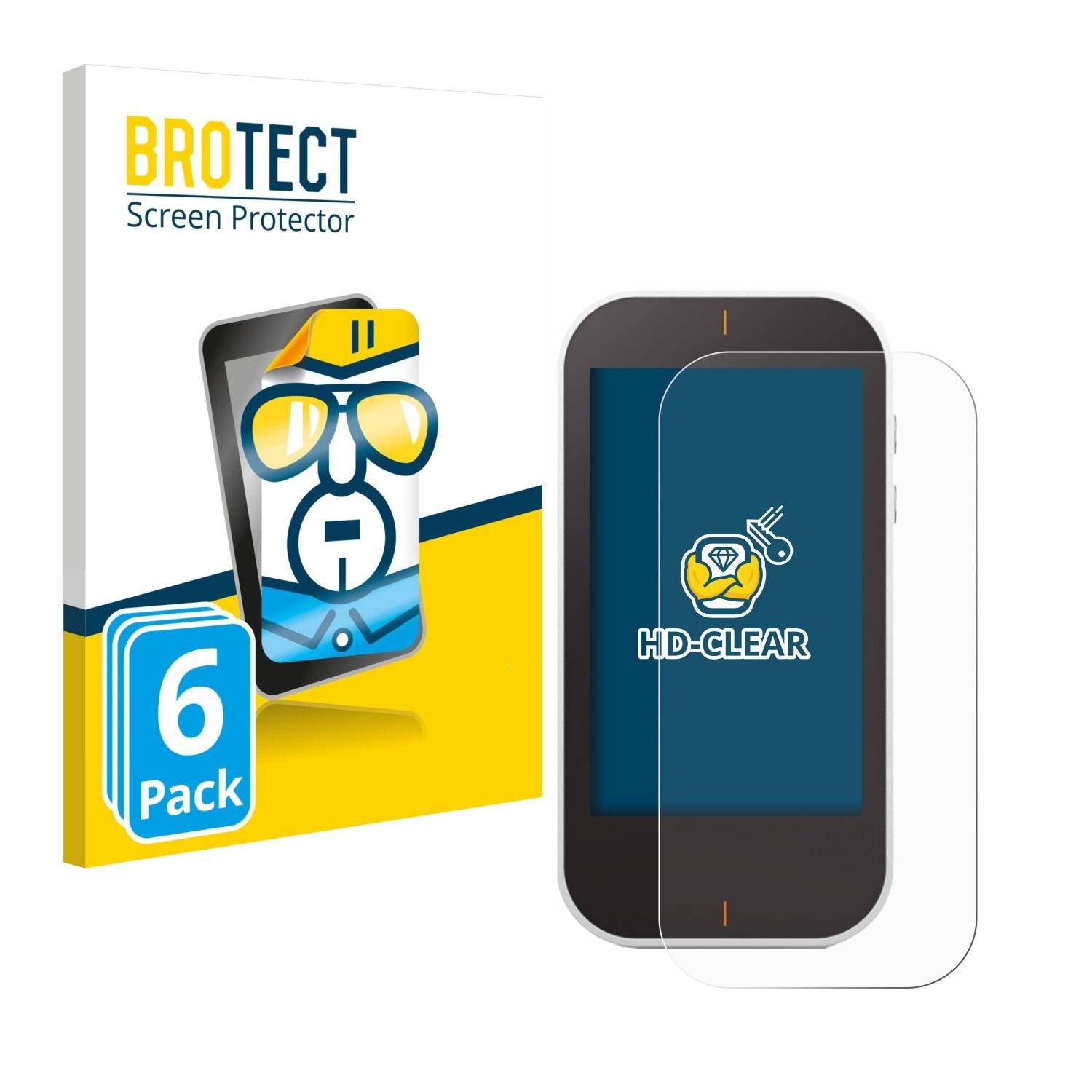 6x BROTECT Displayschutz-Folie für Garmin Approach