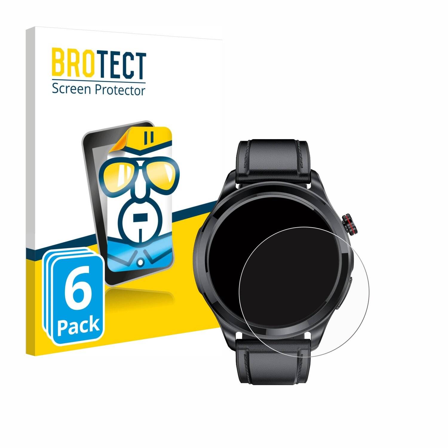 6x BROTECT Displayschutz-Folie für Kardena Care Pro