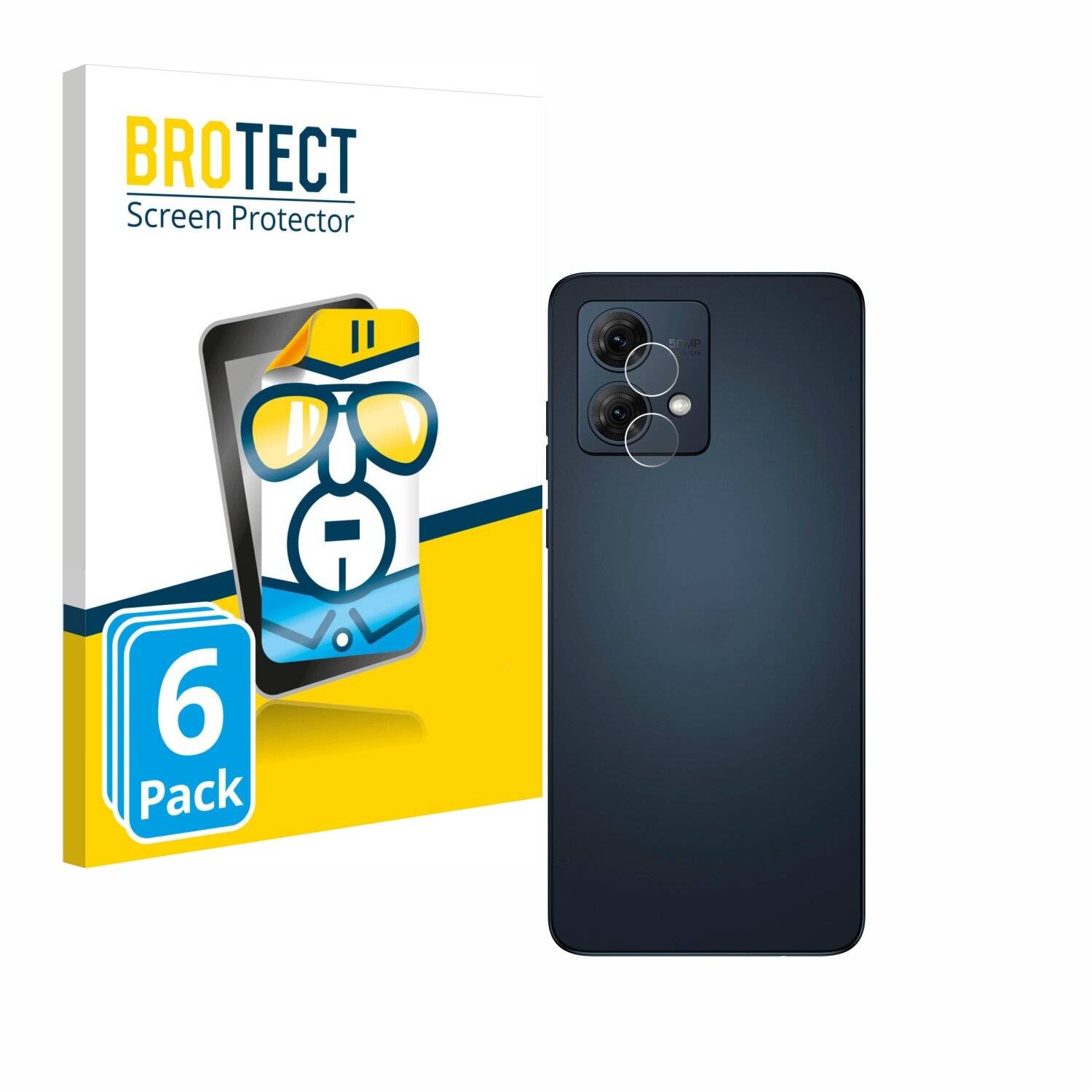 6x BROTECT Displayschutz-Folie für Motorola Moto G84 (NUR