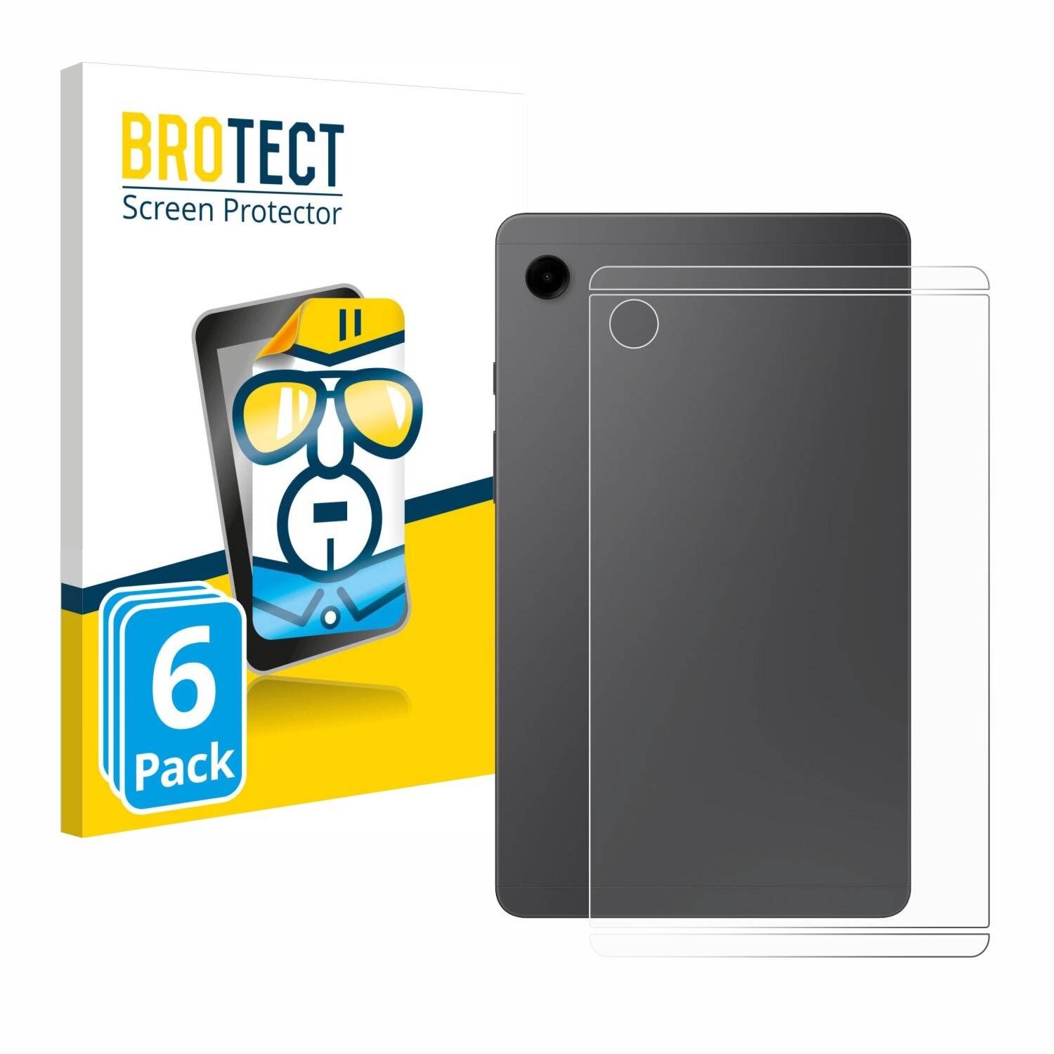 6x BROTECT Displayschutz-Folie für Samsung Galaxy Tab A9 WiFi