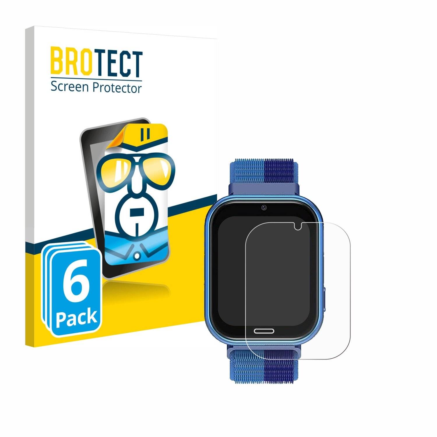 6x BROTECT Displayschutz-Folie für Ucani
