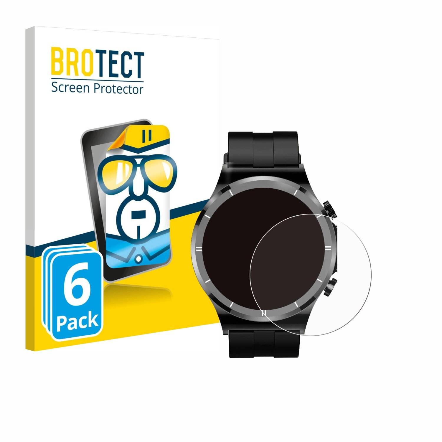 6x BROTECT Displayschutz-Folie für DekeFit T30