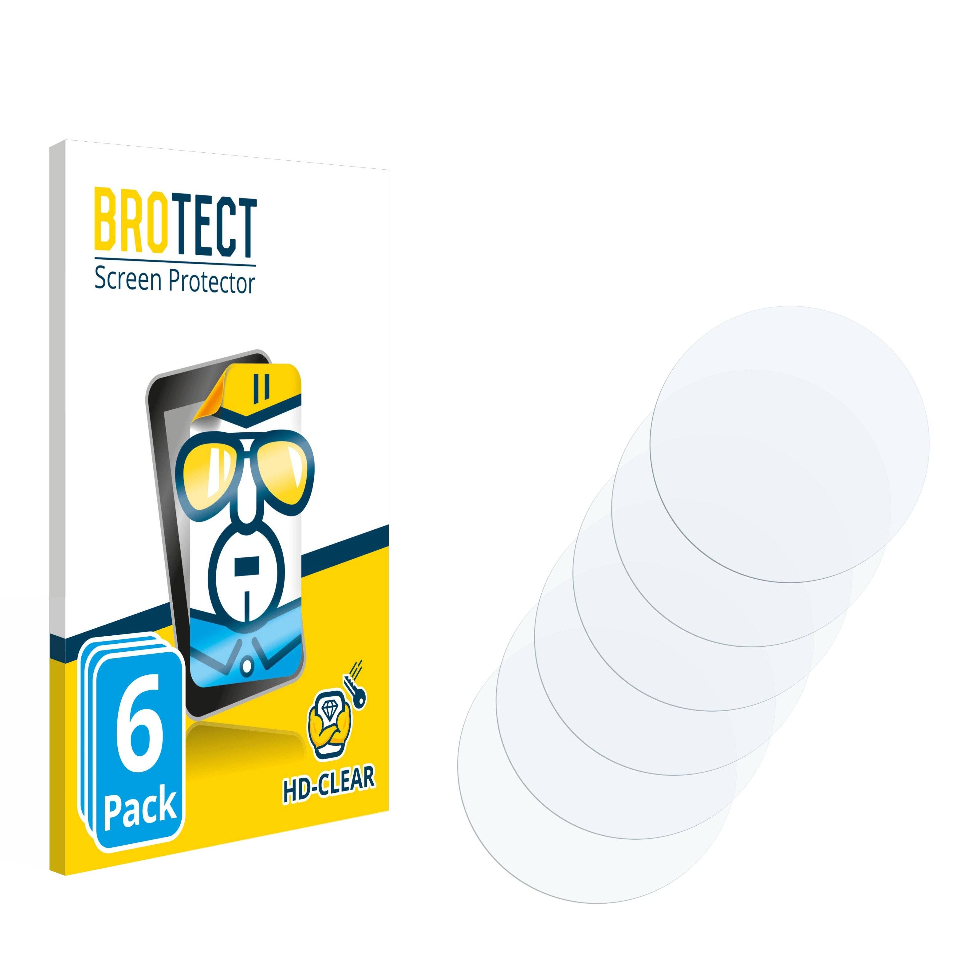 6x BROTECT Displayschutz-Folie für Citizen Pilot AS2031-57E (44