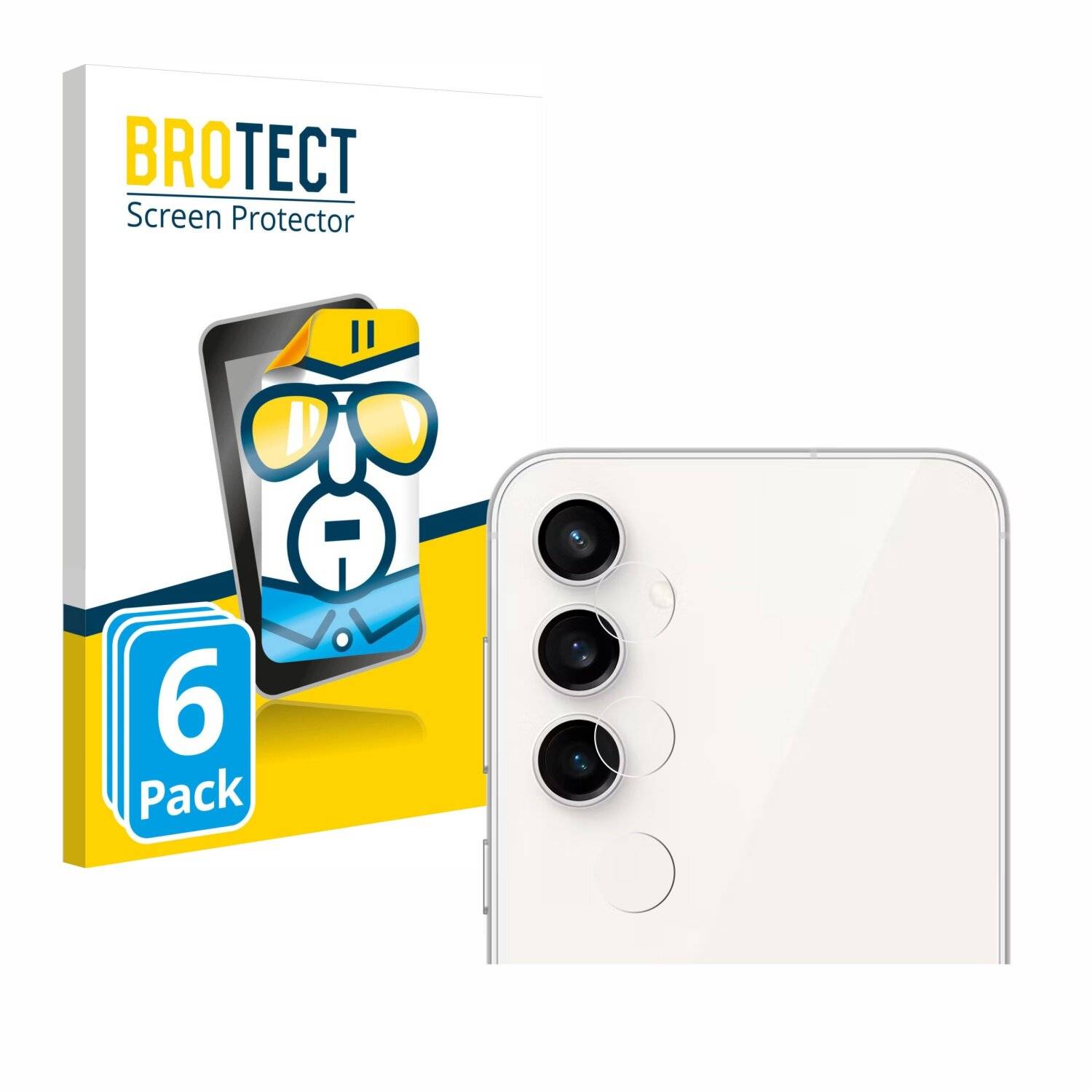 6x BROTECT Displayschutz-Folie für Samsung Galaxy S23 FE (NUR