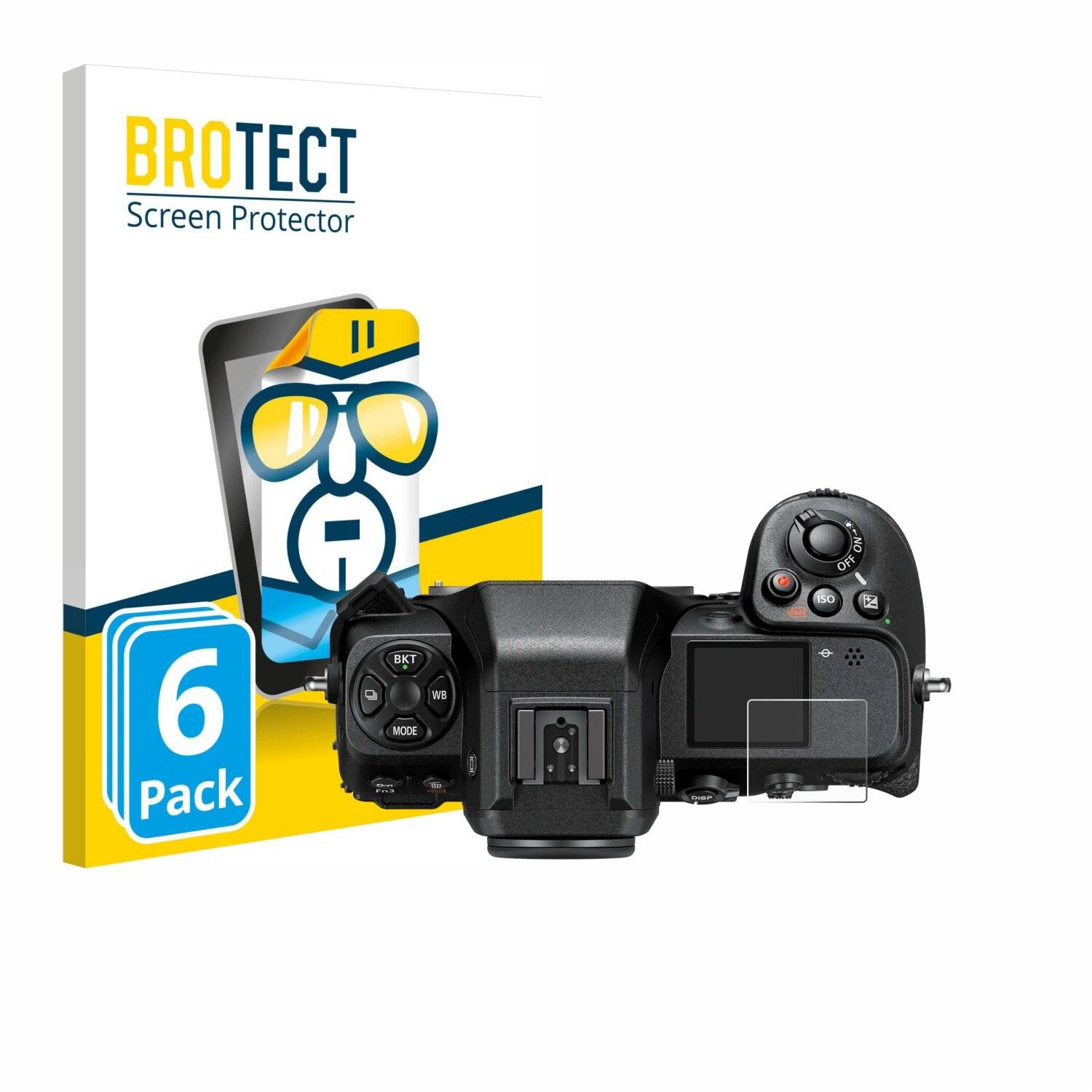 6x BROTECT Displayschutz-Folie für Nikon Z 8