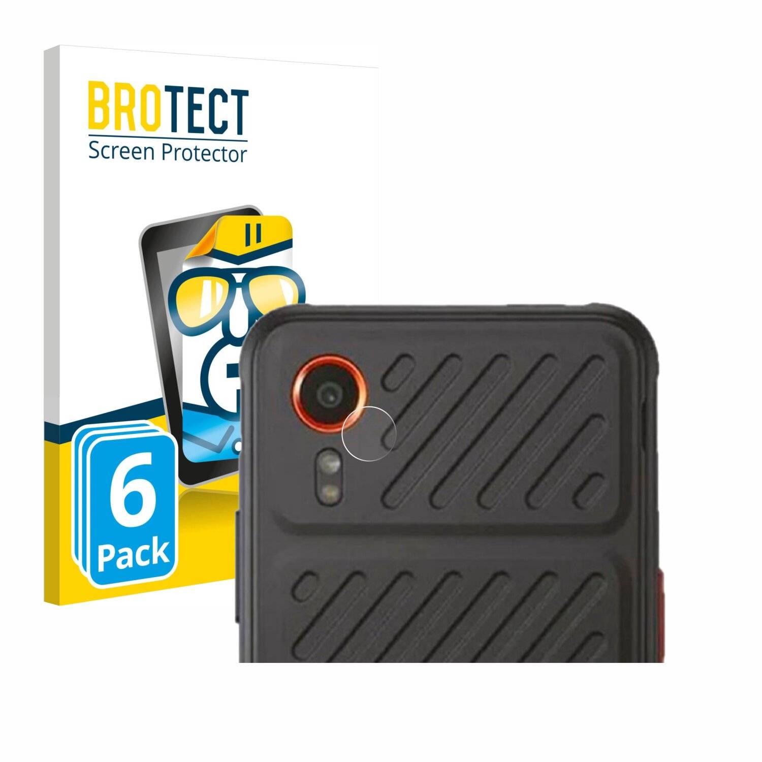 6x BROTECT Displayschutz-Folie für Samsung Galaxy XCover 7 (NUR